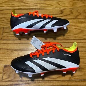 Adidas Predator League L FG Soccer Cleats Black/Orange New No Box Men’s Sz